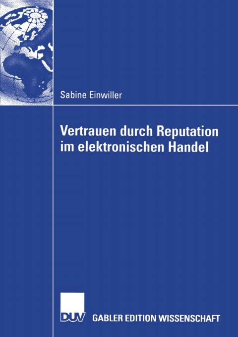 Cover image for book Vertrauen durch Reputation im elektronischen Handel