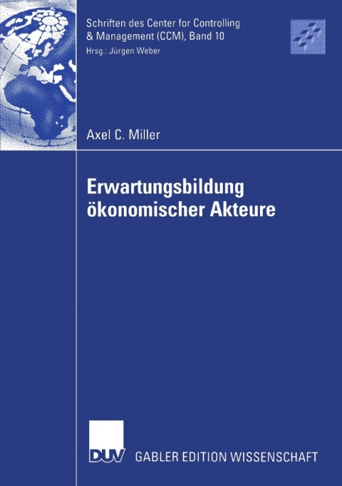 Cover image for book Erwartungsbildung ökonomischer Akteure