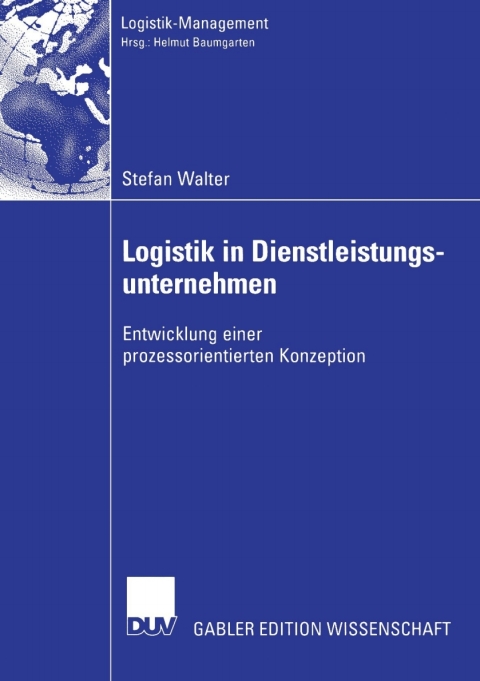 Cover image for book Logistik in Dienstleistungsunternehmen