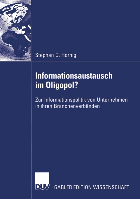 Cover image for book Informationsaustausch im Oligopol?