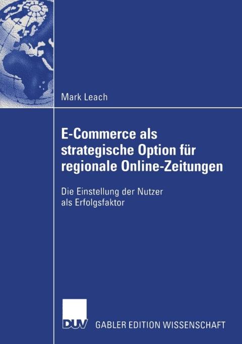 Cover image for book E-Commerce als strategische Option für regionale Online-Zeitungen