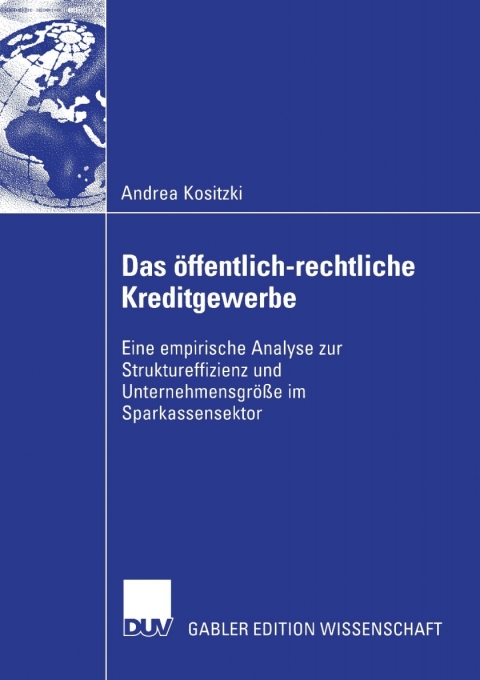 Cover image for book Das öffentlich-rechtliche Kreditgewerbe