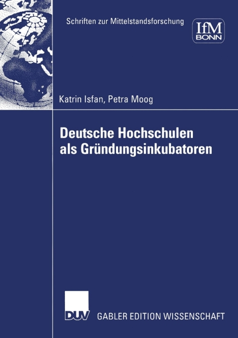Cover image for book Deutsche Hochschulen als Gründungsinkubatoren