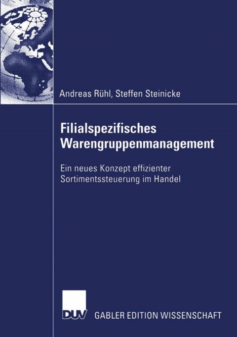 Cover image for book Filialspezifisches Warengruppenmanagement
