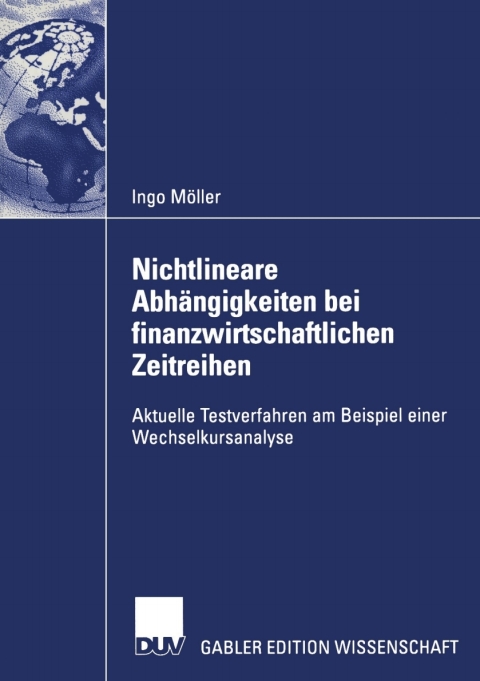 Cover image for book Nichtlineare Abhängigkeiten bei finanzwirtschaftlichen Zeitreihen