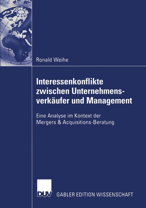 Cover image for book Interessenkonflikte zwischen Unternehmensverkäufer und Management