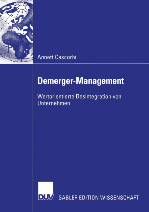 Cover image for book Demerger-Management