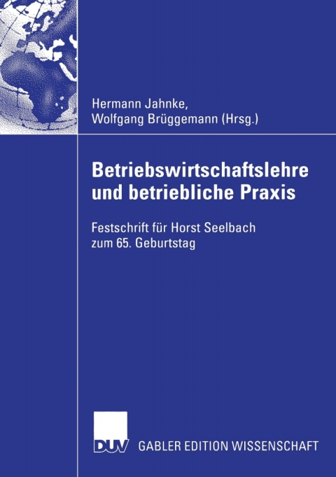 Cover image for book Betriebswirtschaftslehre und betriebliche Praxis