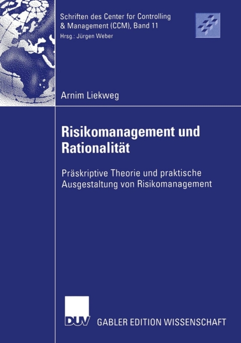 Cover image for book Risikomanagement und Rationalität
