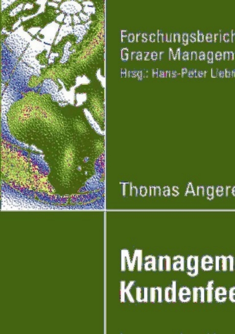 Cover image for book Management von Kundenfeedback