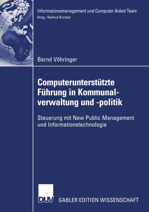 Cover image for book Computerunterstützte Führung in Kommunalverwaltung und -politik