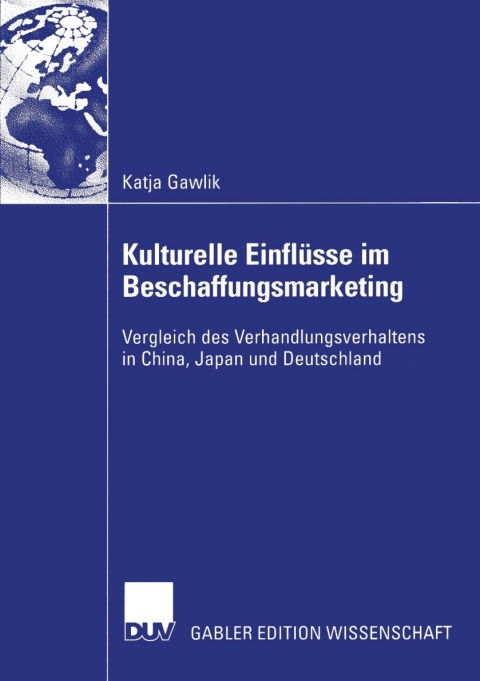 Cover image for book Kulturelle Einflüsse im Beschaffungsmarketing