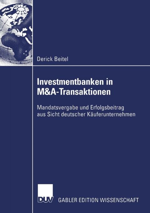 Cover image for book Investmentbanken in M&A-Transaktionen