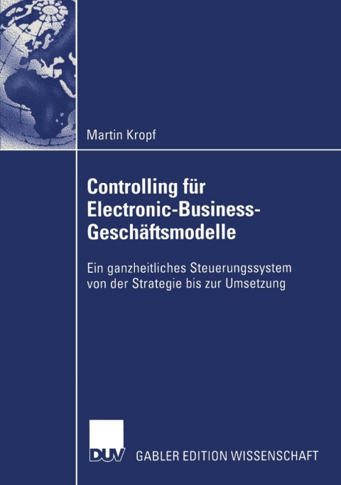 Cover image for book Controlling für Electronic-Business-Geschäftsmodelle