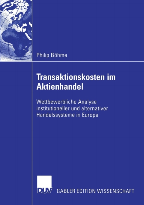Cover image for book Transaktionskosten im Aktienhandel