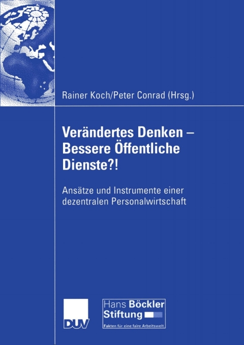 VerÃ¤ndertes Denken â Bessere Ãffentliche Dienste?! 