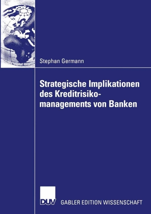 Cover image for book Strategische Implikationen des Kreditrisikomanagements von Banken