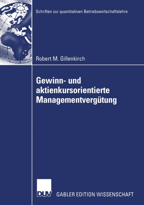 Cover image for book Gewinn- und aktienkursorientierte Managementvergütung