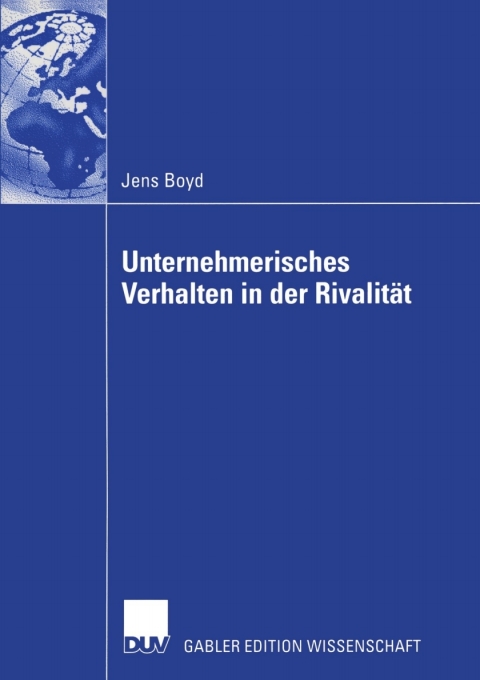 Cover image for book Unternehmerisches Verhalten in der Rivalität