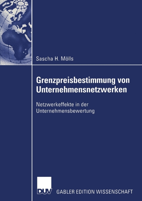 Cover image for book Grenzpreisbestimmung von Unternehmensnetzwerken