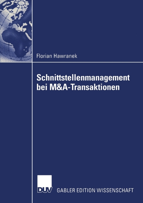 Cover image for book Schnittstellenmanagement bei M&A-Transaktionen