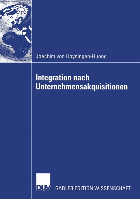 Cover image for book Integration nach Unternehmensakquisitionen