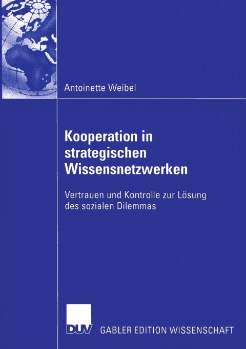 Cover image for book Kooperation in strategischen Wissensnetzwerken
