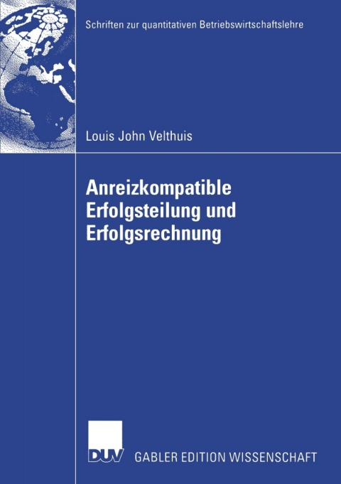 Cover image for book Anreizkompatible Erfolgsteilung und Erfolgsrechnung