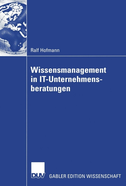Cover image for book Wissensmanagement in IT-Unternehmensberatungen