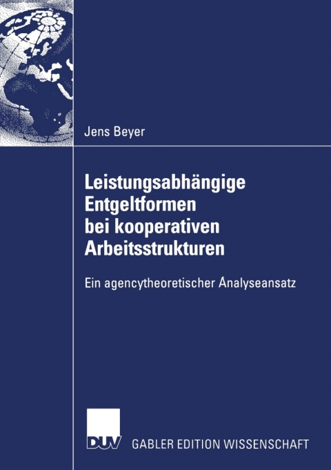 Cover image for book Leistungsabhängige Entgeltformen bei kooperativen Arbeitsstrukturen