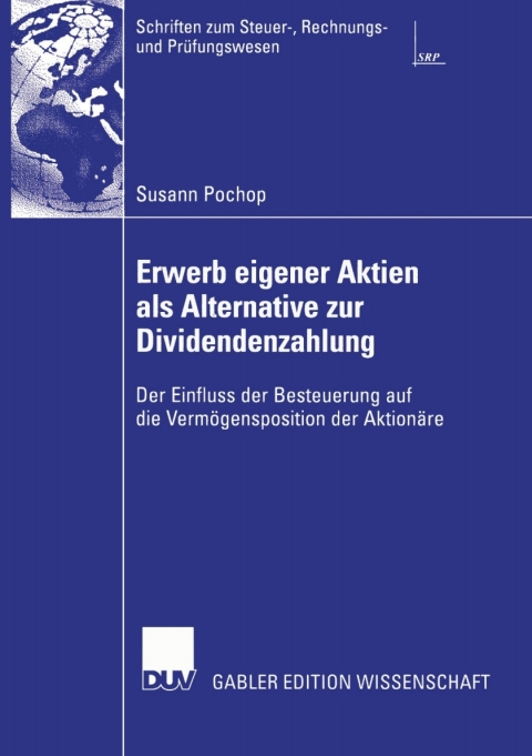 Cover image for book Erwerb eigener Aktien als Alternative zur Dividendenzahlung