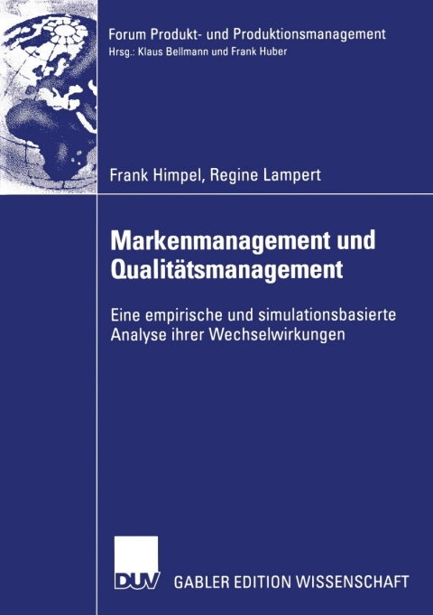 Cover image for book Markenmanagement und Qualitätsmanagement