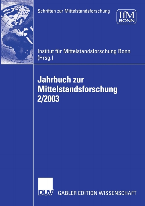 Cover image for book Jahrbuch zur Mittelstandsforschung 2/2003