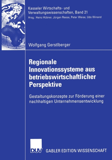 Cover image for book Regionale Innovationssysteme aus betriebswirtschaftlicher Perspektive