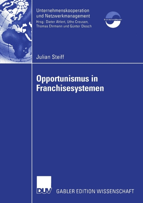 Cover image for book Opportunismus in Franchisesystemen