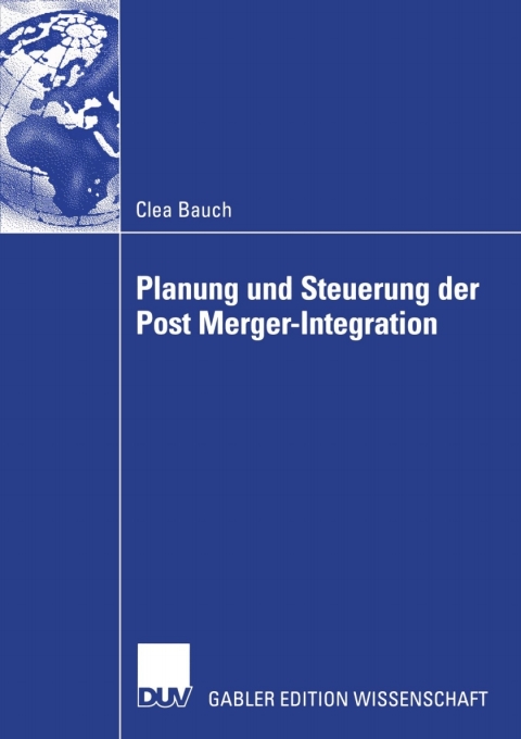 Cover image for book Planung und Steuerung der Post Merger-Integration