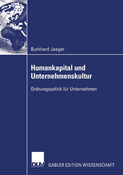 Cover image for book Humankapital und Unternehmenskultur