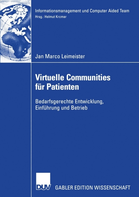 Cover image for book Virtuelle Communities für Patienten