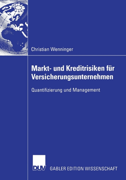 Cover image for book Markt- und Kreditrisiken für Versicherungsunternehmen