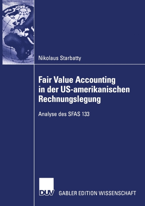 Cover image for book Fair Value Accounting in der US-amerikanischen Rechnungslegung
