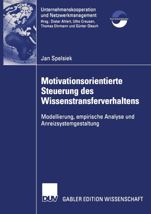 Cover image for book Motivationsorientierte Steuerung des Wissenstransferverhaltens