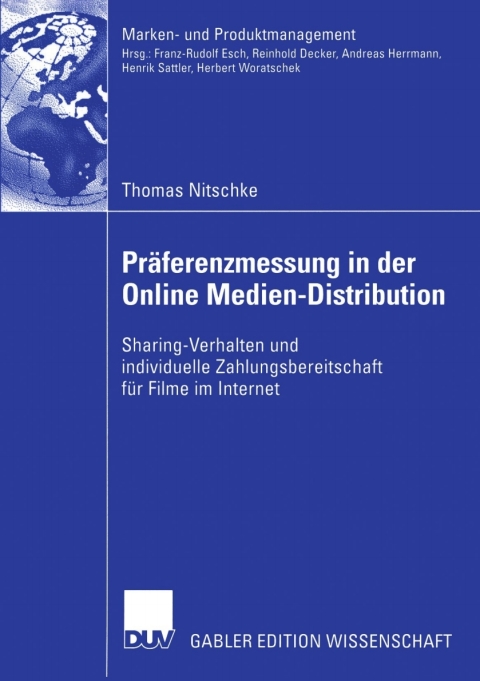 Cover image for book Präferenzmessung in der Online Medien-Distribution