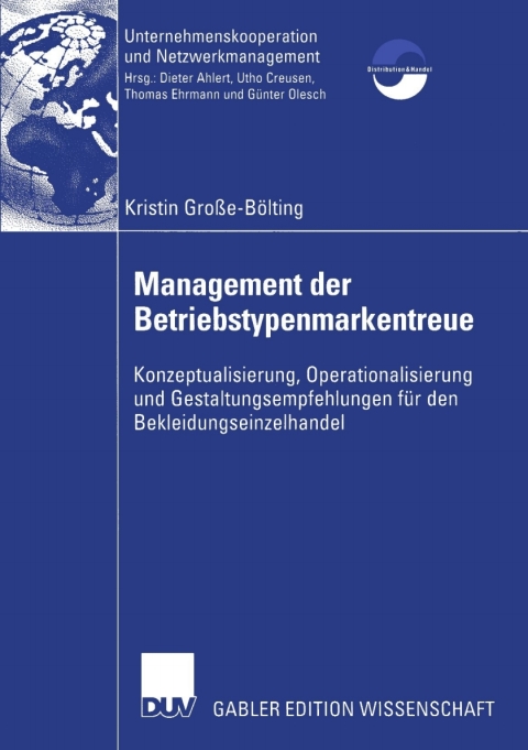 Cover image for book Management der Betriebstypenmarkentreue