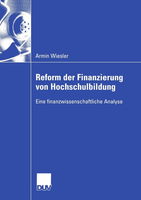 Cover image for book Reform der Finanzierung von Hochschulbildung