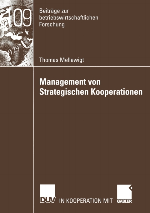 Cover image for book Management von Strategischen Kooperationen