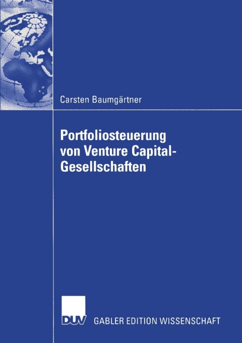 Cover image for book Portfoliosteuerung von Venture Capital-Gesellschaften