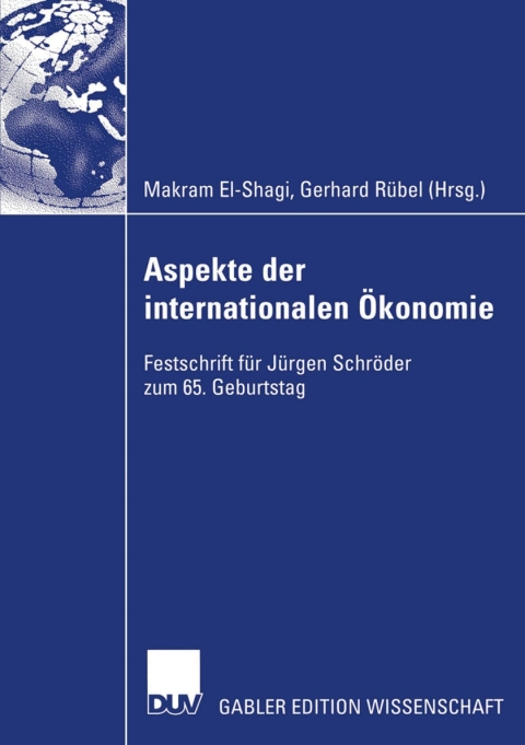 Cover image for book Aspekte der internationalen Ökonomie/Aspects of International Economics