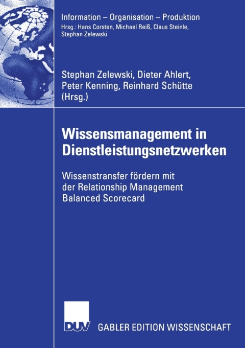 Cover image for book Wissensmanagement in Dienstleistungsnetzwerken