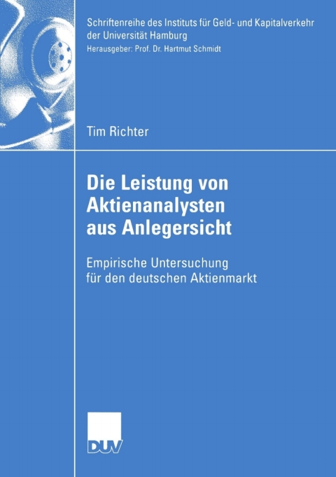 Cover image for book Die Leistung von Aktienanalysten aus Anlegersicht