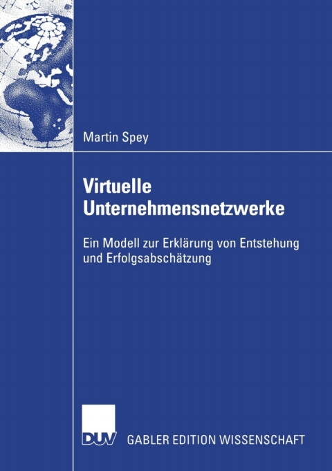 Cover image for book Virtuelle Unternehmensnetzwerke